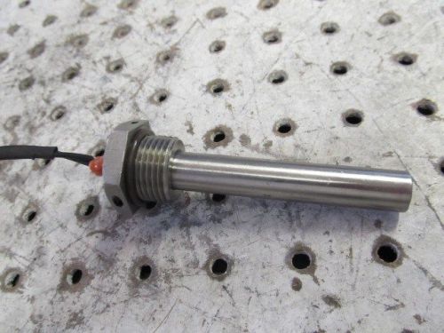 Nascar an-10 gear, dry sump tank 250w/120v heat probe new with plug