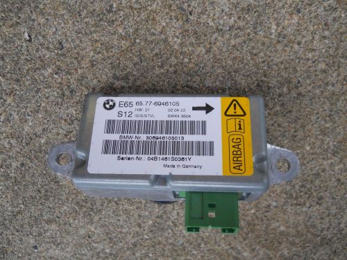 2002-2008 bmw 745i-750i, driver door air bag control module, bmw# e65.77-6946105