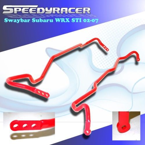 Subaru wrx sti 02-07 swaybar front and rear anti sway bar