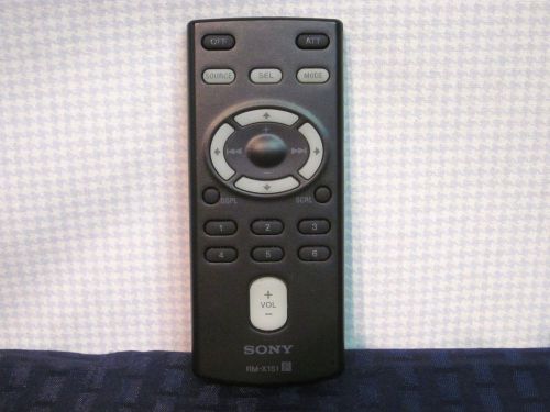 Genuine sony rm-x151 car audio remote.