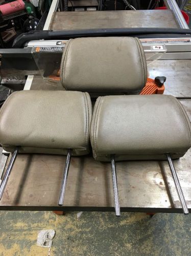 04 05 06 07 08 09 nissan quest rear 3rd row seat beige headrest head rests set