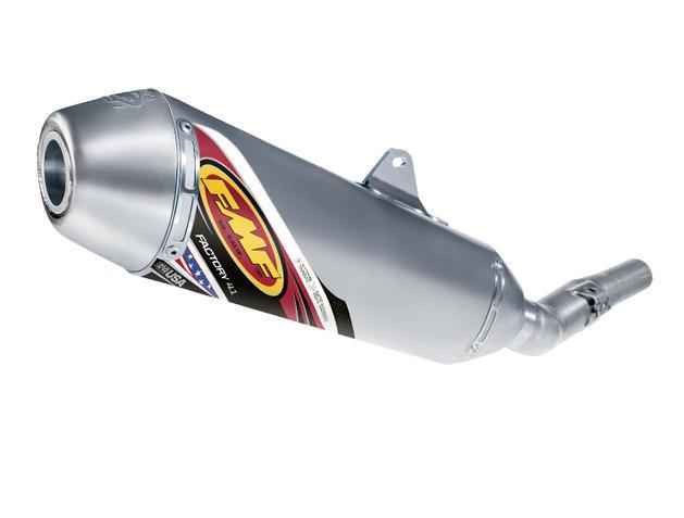 Fmf racing factory 4.1 sl slip-on exhaust titanium ss fits suzuki lt-z400 03-08