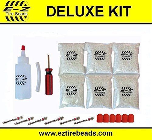 E-z tire beads e-z tire balance beads deluxe kit dually truck 8 oz six-pack (6