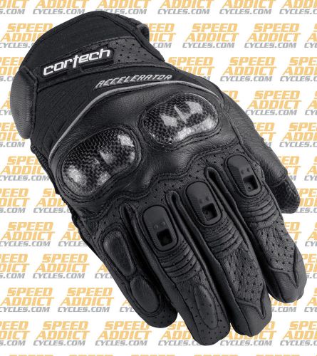 Cortech accelerator 3 black gloves size x-small
