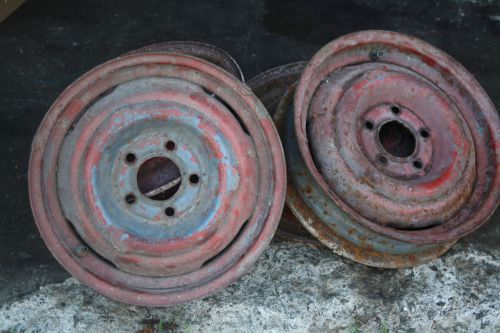 Volvo 122 amazon pre-1965 wheels. a set of 4. fits all pre-65  models.