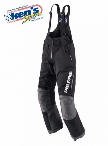 Polaris™ women&#039;s black insulated throttle snowmobile bibs / pants 2865029_