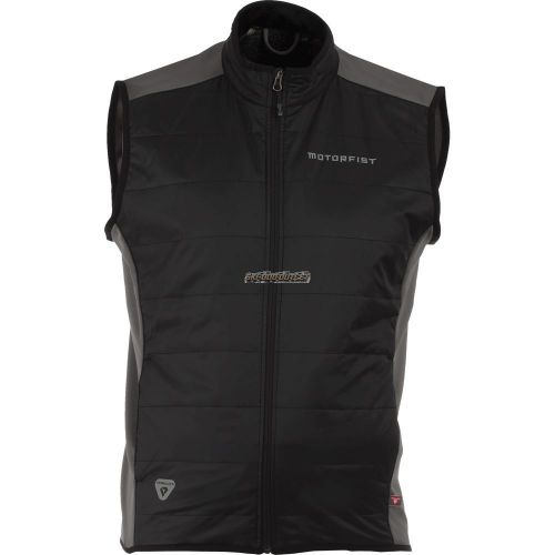 2017 motorfist revy vest-black