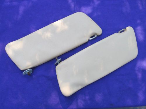 Mercedes c107 coupe sun visor pair 450slc 280slc 380slc coupe only