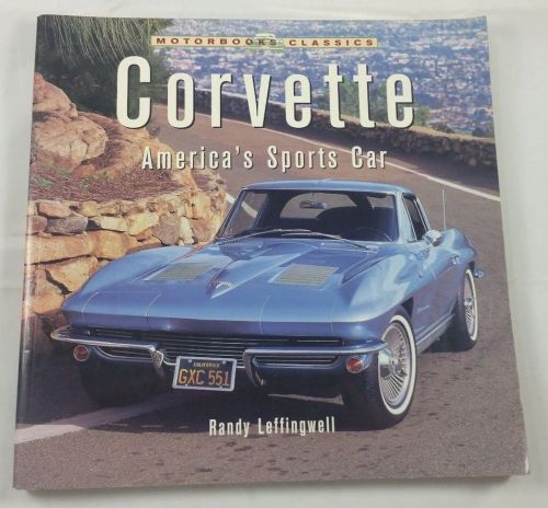 Motorbooks classics corvette america&#039;s sports car randy leffingwell