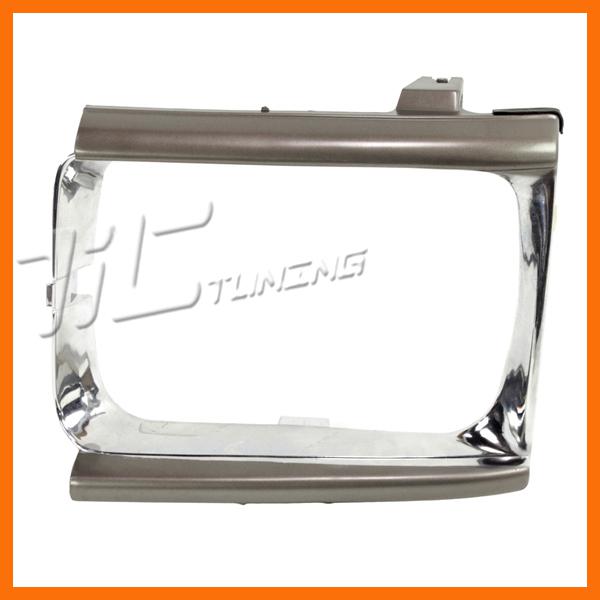 Left headlamp door head light bezel driver side 1989-1995 toyota pickup 2wd