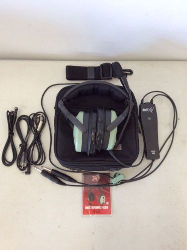 David clark x11 noise cancelling aviation pilot headset 40960g-01