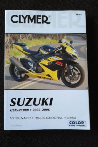 Clymer 2005-2006 gsxr repair manual