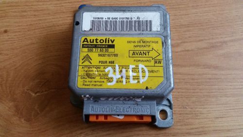 Citroen xsara picasso | 2000 | airbag module | code 9632167780