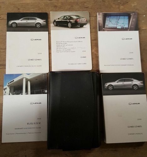 2008 lexus ls460 owners manual