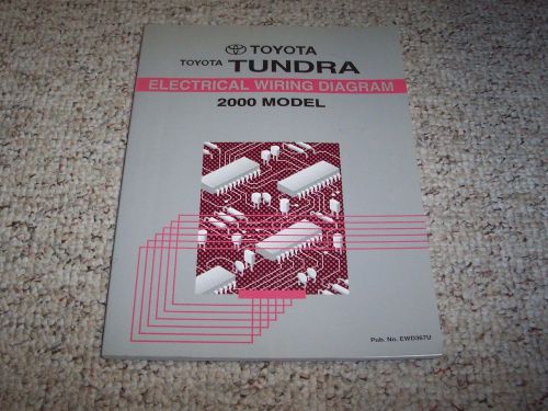 2000 toyota tundra truck electrical wiring diagram manual sr5 ltd 3.4l 4.7l v8