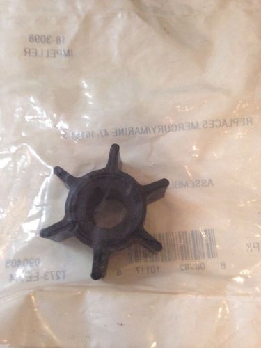 47-16154-3 impeller for mercury mariner 2hp 2.5hp 3.3hp 4hp 5hp 6hp outboards
