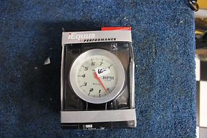 Equus tachometer 0-1000 rpm programmable back lit orange pointer white face