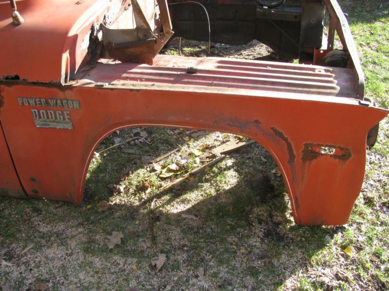 Dodge d100 -d200 1969-1971 passanger  fender panel; passenger side