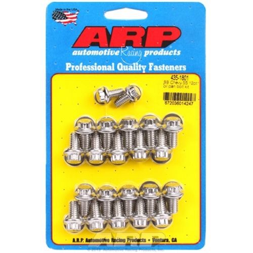 Arp 435-1801 oil pan bolt kit, for chevrolet big block ss 12pt