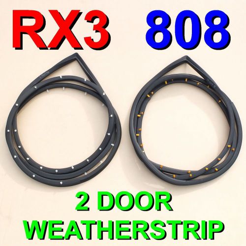 2 door model weatherstrip rubber mazda savanna 808 rx3 rx-3 s102a s124a