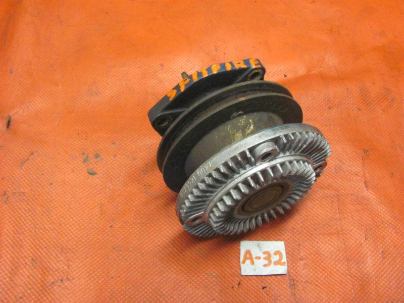 Mg midget 1500, triumph spitfire 1500, water pump & fan clutch assembly, gc!!