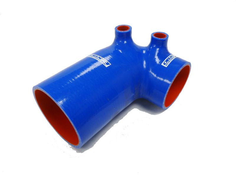 Performance intake boot 92-99 bmw e36 325 328 m3 6-cyl with 3.5" hfm (blue)