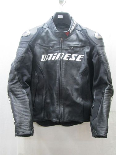 Dainese racing d1 perforated leather jacket men&#039;s ita 48