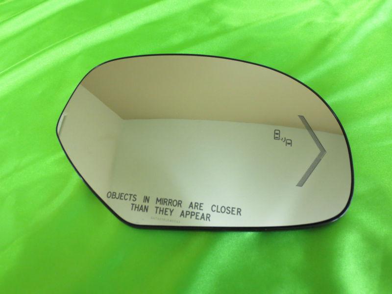 07 12 escalade silverado yukon right mirror glass signal blind spot heat*h12-115