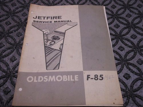 1962 oldsmobile jetfire shop manual supplement olds f85 turbo repair service