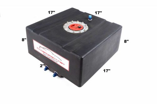 Racerdirect.net 11 gallon fuel cell with sump imsa scca black