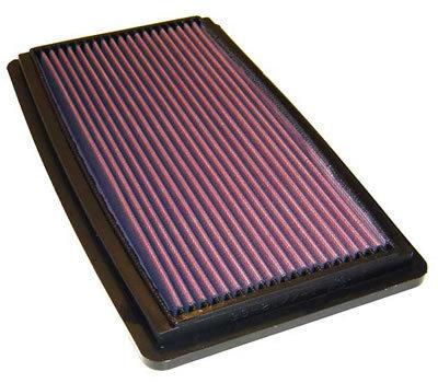 K&n air filter element filtercharger rectangular cotton gauze red mazda mpv ea