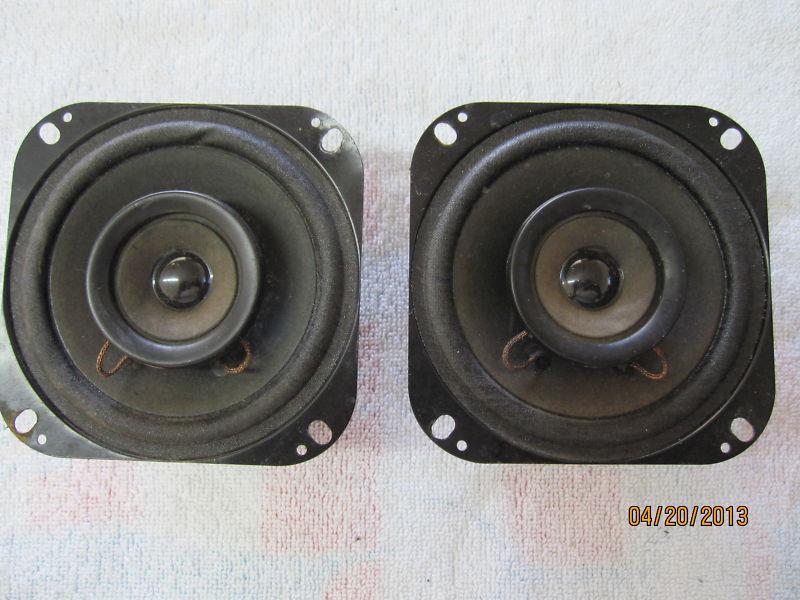 Clarion coaxial 2-way 60 watt front speakers set 4 ohms srr1020