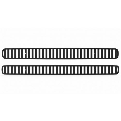 Chevy s10 98-04 black vertical billet front metal grille trim cover grill insert