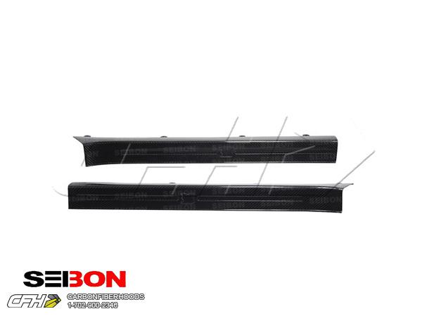 Seibon carbon fiber carbon fiber door sills nissan gtr 09-10 us shipper