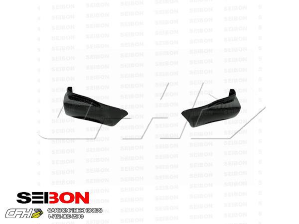 Seibon carbon fiber ns-style carbon fiber rear lip nissan 370z 09-10 ship from u