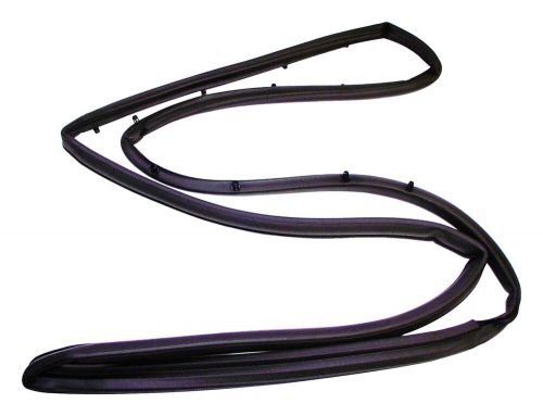 Crown automotive 55176222 door weatherstrip fits cj5 cj7 scrambler wrangler (yj)