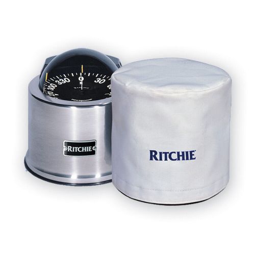 Ritchie gm-5-c 5&#034; globemaster binnacle mount compass cover - white