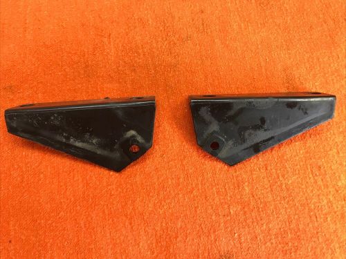 1984-85 honda atc 125m tool box lid holders l &amp; r 84-86 trx 125 83-84 atc 110