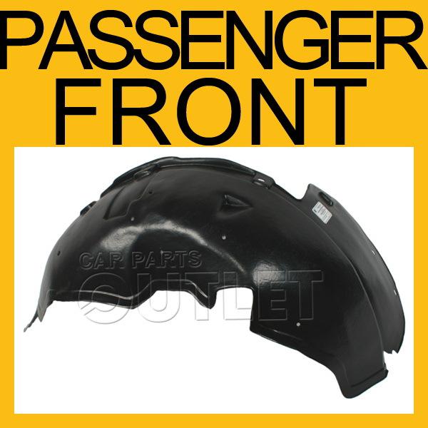 03 04 05 06 escalade esv platinum pkg front fender liner splash shield plastic r