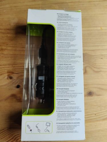 Genuine tomtom compact car usb charger.