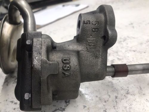 89 volvo penta 5.7 l 350 v8 aq271c gm boat engine oil pump