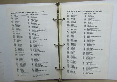 Ii morrow inc.: apollo ii, model 612b continental frybrary listing