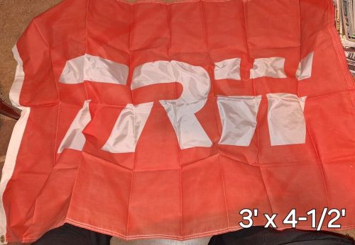 Trw large nylon flag for  garage wall car truck racing show auto banner sign new