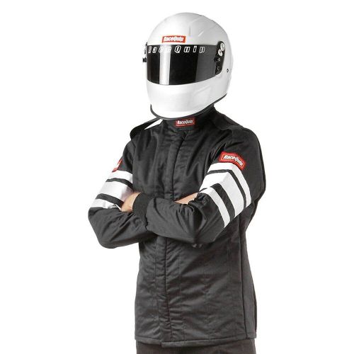 Racequip 121006rqp - 120 series black xl multi layer racing jacket