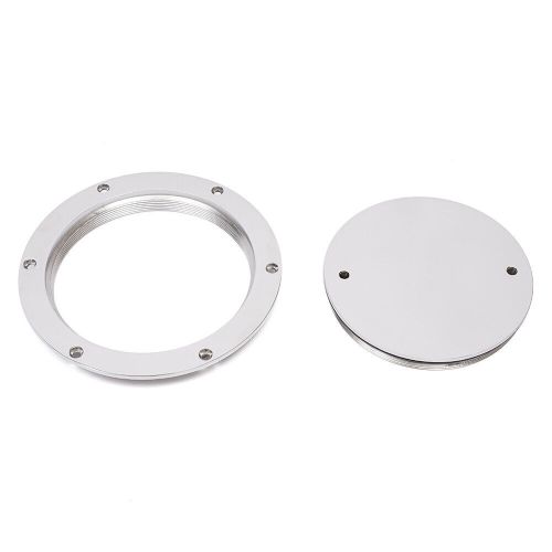 6” boat deck plate marine  yacht stainless steel access hatch disc d197mm