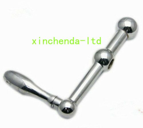 Bridgeport milling machine parts -three ball metal crank handle 197mmx16mm 1set