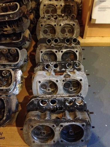 Vintage air cooled vw single port 1300 cylinder head 113 101 373b