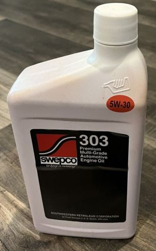 Swepco 303 5w30 premium multi-grade automotive engine oil 1 quart