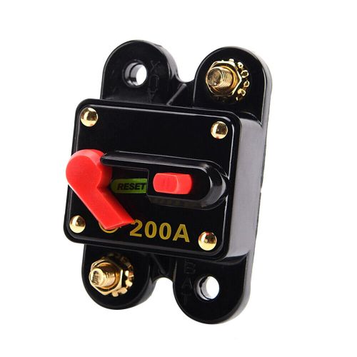 200a fuse  manual reset waterproof for car udio marine e2t6