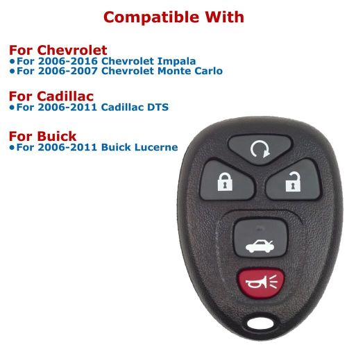 For 2007-2013 gmc sierra chevrolet silverado 1500 2500 remote fob+key ouc60270